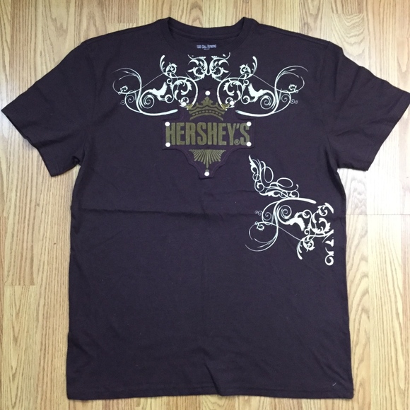 HERSHEY Other - HERSHEY'S CHOCOLATE COMPANY PATCH MEN'S TEE